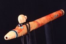 Boxelder Native American Flute, Minor, Mid G-4, #H55J